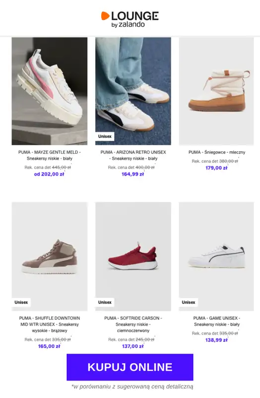 Lounge by Zalando - gazetka promocyjna Do -71% Puma od piątku 13.02 do poniedziałku 16.02 - strona 11