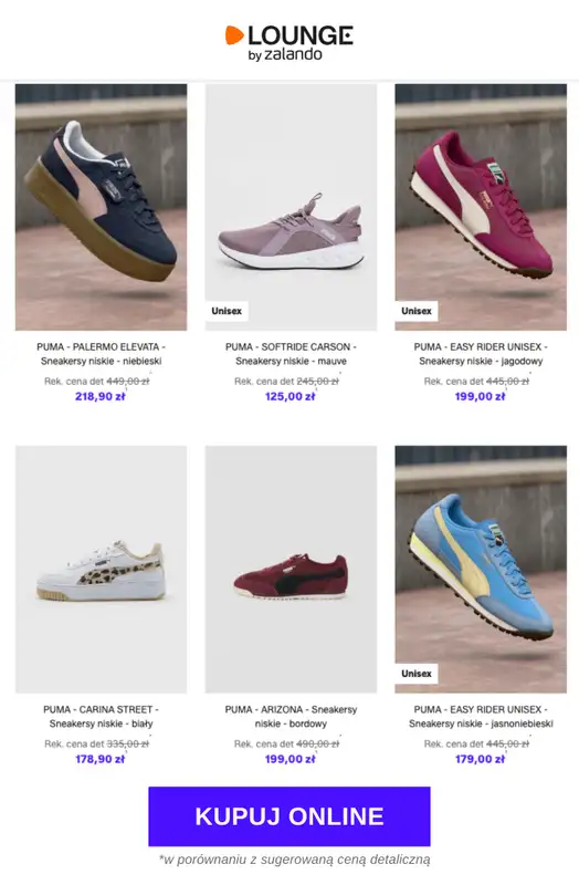 Lounge by Zalando - gazetka promocyjna Do -71% Puma od piątku 13.02 do poniedziałku 16.02 - strona 10