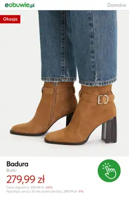 eobuwie.pl - gazetka promocyjna Damskie botki i sztyblety – super okazje! od piątku 13.02  - strona 7