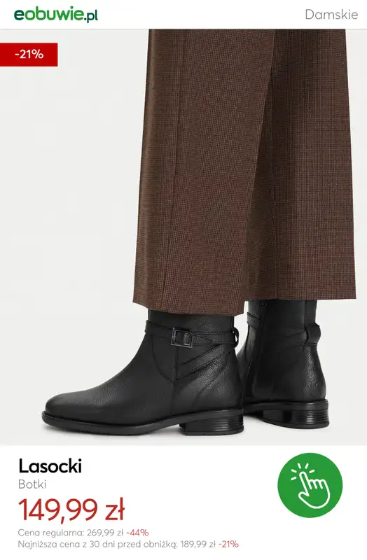 eobuwie.pl - gazetka promocyjna Damskie botki i sztyblety – super okazje! od piątku 13.02  - strona 8
