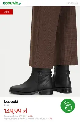 eobuwie.pl - gazetka promocyjna Damskie botki i sztyblety – super okazje! od piątku 13.02  - strona 8