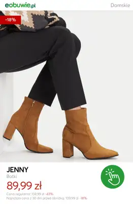 eobuwie.pl - gazetka promocyjna Damskie botki i sztyblety – super okazje! od piątku 13.02  - strona 3