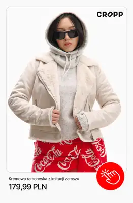 Cropp - gazetka promocyjna Kurtki i płaszcze dla niej od piątku 13.02  - strona 11