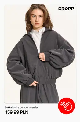 Cropp - gazetka promocyjna Kurtki i płaszcze dla niej od piątku 13.02  - strona 10