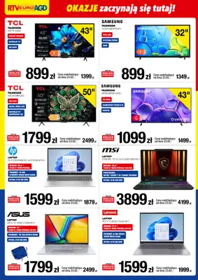 RTV EURO AGD - gazetka promocyjna WIELKIE OTWARCIE! Żyrardów od czwartku 19.02 do soboty 21.02 - strona 2
