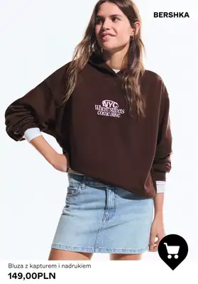Bershka - gazetka promocyjna Bluzy damskie od piątku 13.02  - strona 4