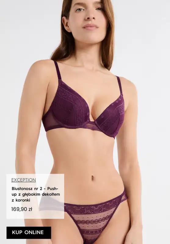 BEST SALE - gazetka promocyjna Etam | Biustonosz + majtki za 169,90 zł od piątku 13.02 do poniedziałku 16.02 - strona 8