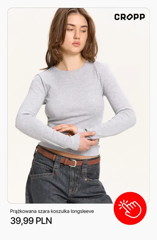 Cropp - gazetka promocyjna Bluzki damskie już od 19,99 zł od soboty 14.02  - strona 8