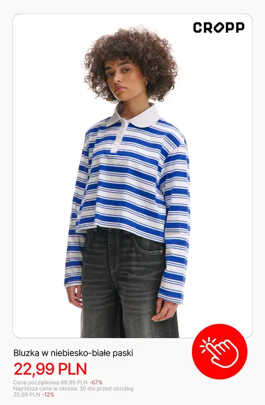 Cropp - gazetka promocyjna Bluzki damskie już od 19,99 zł od soboty 14.02  - strona 10