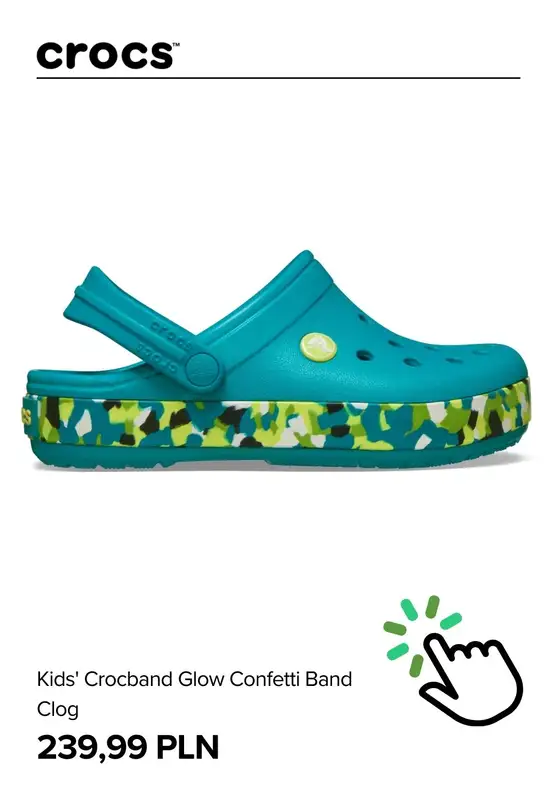 BEST SALE - gazetka promocyjna Crocs | -20% na dwie pary butów od piątku 13.02 do niedzieli 15.02 - strona 7