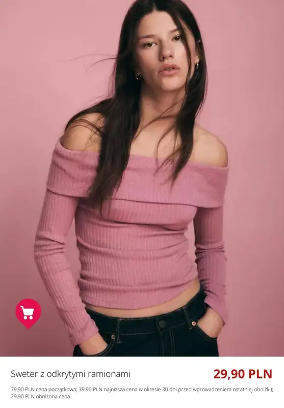 BEST SALE - gazetka promocyjna Stradivarius | Zimowa wyprzedaż od niedzieli 15.02  - strona 6