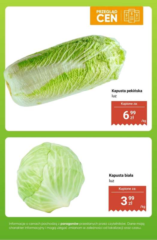 Dino - gazetka promocyjna Owoce i warzywa - przegląd cen od poniedziałku 16.02 do niedzieli 22.02 - strona 9