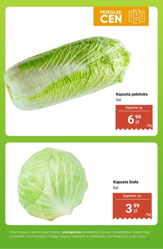 Dino - gazetka promocyjna Owoce i warzywa - przegląd cen od poniedziałku 16.02 do niedzieli 22.02 - strona 9