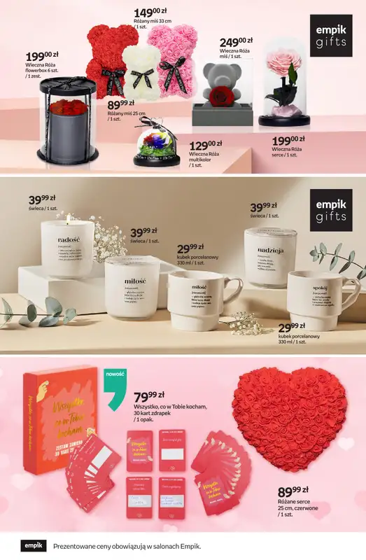 Empik - gazetka promocyjna Katalog: Dzień kobiet i Mężczyzn od soboty 14.02 do wtorku 24.02 - strona 14
