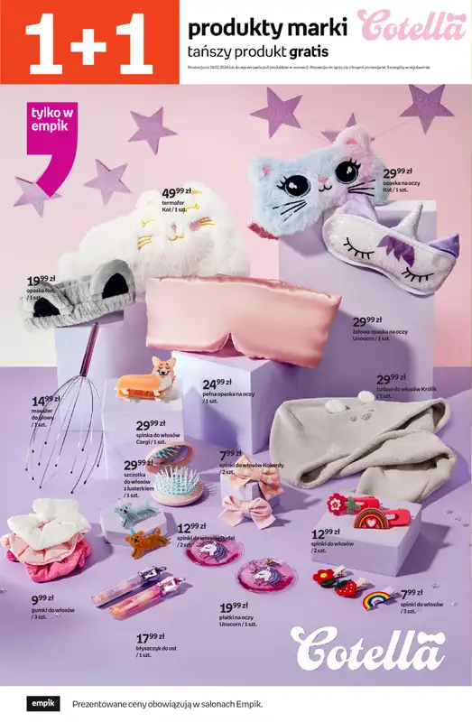BEST SALE - gazetka promocyjna Empik I Katalog: Dzień kobiet i Mężczyzn od soboty 14.02 do wtorku 24.02 - strona 12
