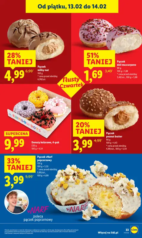 Lidl - gazetka promocyjna Oferta od czwartku od czwartku 12.02 do soboty 14.02 - strona 33