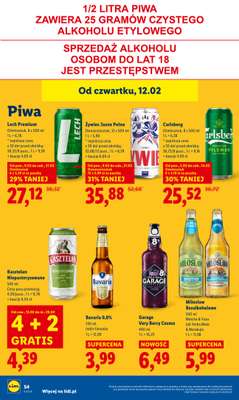 Lidl - gazetka promocyjna Oferta od czwartku od czwartku 12.02 do soboty 14.02 - strona 54