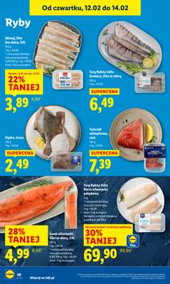 Lidl - gazetka promocyjna Oferta od czwartku od czwartku 12.02 do soboty 14.02 - strona 40