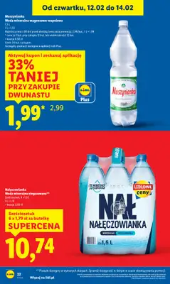 Lidl - gazetka promocyjna Oferta od czwartku od czwartku 12.02 do soboty 14.02 - strona 22