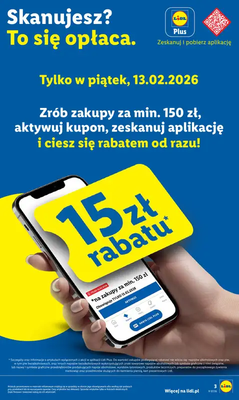 Lidl - gazetka promocyjna Oferta od czwartku od czwartku 12.02 do soboty 14.02 - strona 3