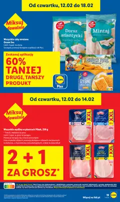 Lidl - gazetka promocyjna Oferta od czwartku od czwartku 12.02 do soboty 14.02 - strona 19