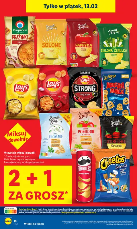 Lidl - gazetka promocyjna Oferta od czwartku od czwartku 12.02 do soboty 14.02 - strona 16