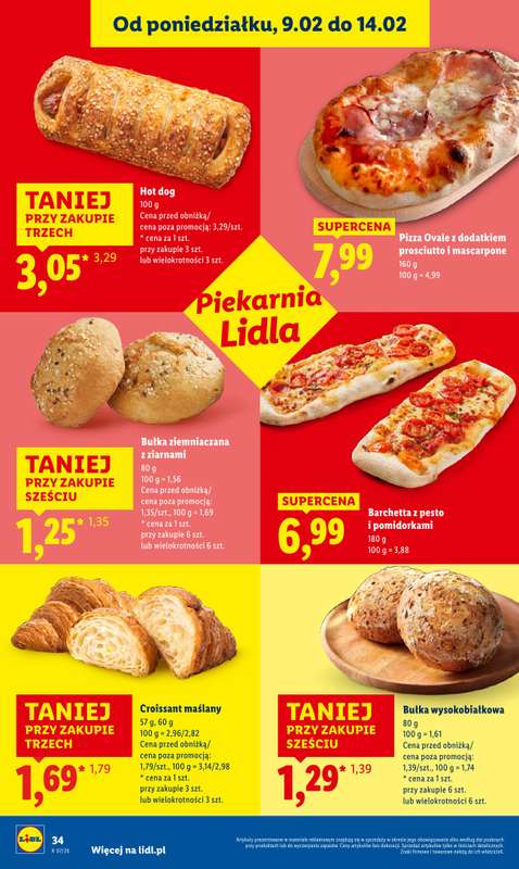 Lidl - gazetka promocyjna Oferta od czwartku od czwartku 12.02 do soboty 14.02 - strona 34