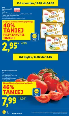 Lidl - gazetka promocyjna Oferta od czwartku od czwartku 12.02 do soboty 14.02 - strona 12