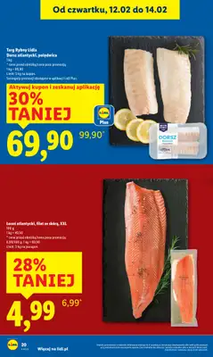 Lidl - gazetka promocyjna Oferta od czwartku od czwartku 12.02 do soboty 14.02 - strona 20