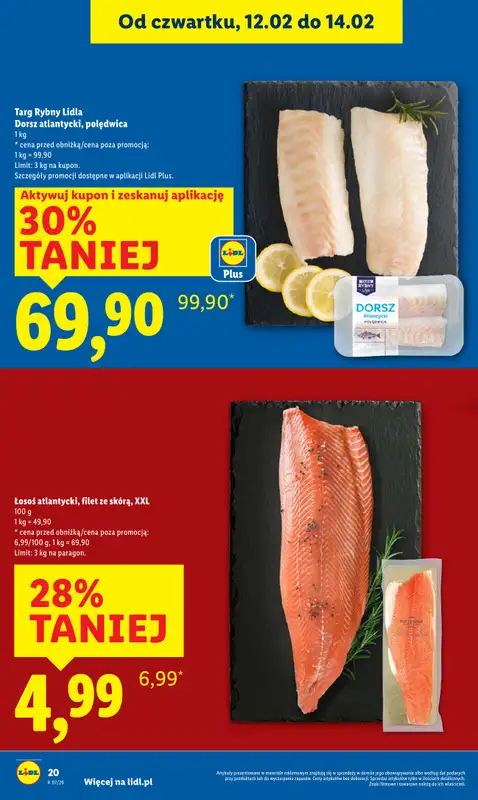 Lidl - gazetka promocyjna Oferta od czwartku od czwartku 12.02 do soboty 14.02 - strona 20