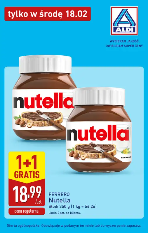 Aldi - gazetka promocyjna Tylko w środę! od środy 18.02 do środy 18.02 - strona 4