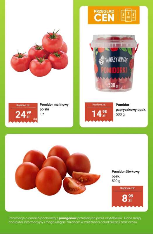 Biedronka - gazetka promocyjna Owoce i warzywa  - przegląd cen od poniedziałku 16.02 do soboty 21.02 - strona 3