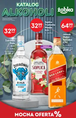 Żabka - gazetka promocyjna Katalog alkoholowy od środy 04.02 do wtorku 17.02