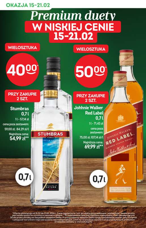 Żabka - gazetka promocyjna Katalog alkoholowy od środy 04.02 do wtorku 17.02 - strona 2