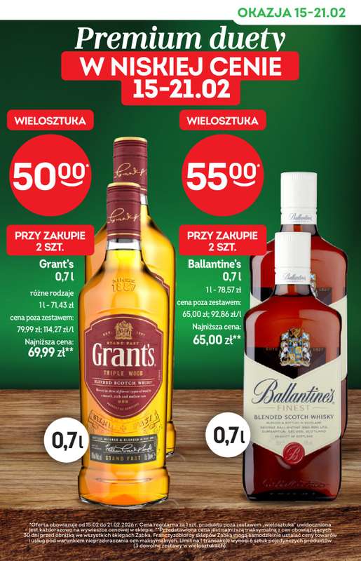 Żabka - gazetka promocyjna Katalog alkoholowy od środy 04.02 do wtorku 17.02 - strona 3