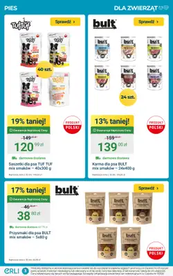 ERLI - gazetka promocyjna Artykuły dla dziecka i dla pupila - TANIO Z ERLI! od poniedziałku 16.02 do niedzieli 22.02 - strona 3