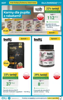 ERLI - gazetka promocyjna Artykuły dla dziecka i dla pupila - TANIO Z ERLI! od poniedziałku 16.02 do niedzieli 22.02 - strona 2