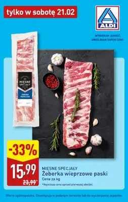 Aldi - gazetka promocyjna Tylko w sobotę! od soboty 21.02 do soboty 21.02 - strona 3