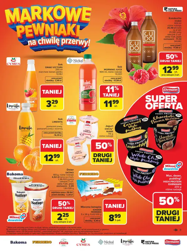 Carrefour - gazetka promocyjna Gazetka Carrefour Łap markowe pewniaki! od poniedziałku 16.02 do soboty 28.02 - strona 11