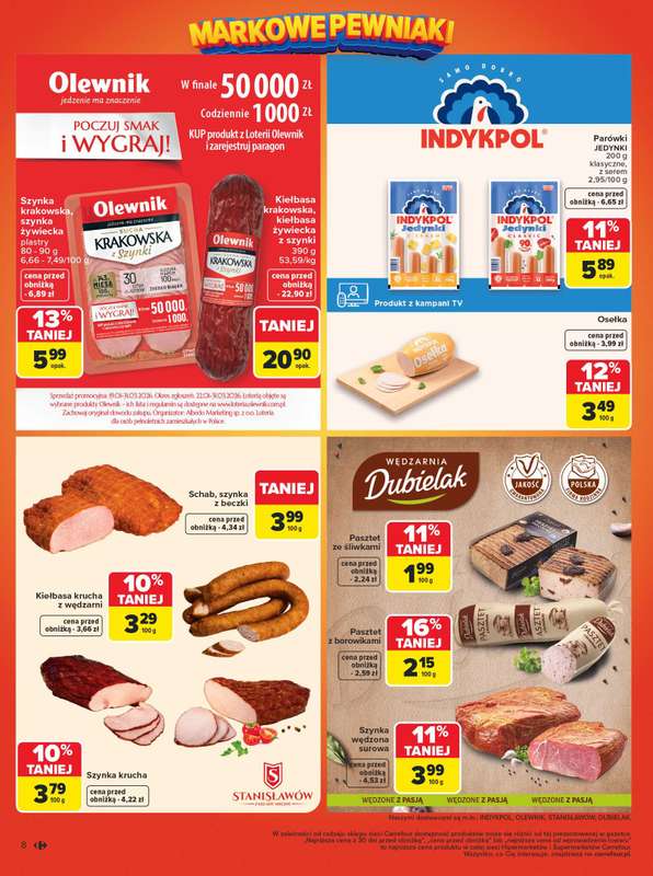 Carrefour - gazetka promocyjna Gazetka Carrefour Łap markowe pewniaki! od poniedziałku 16.02 do soboty 28.02 - strona 10