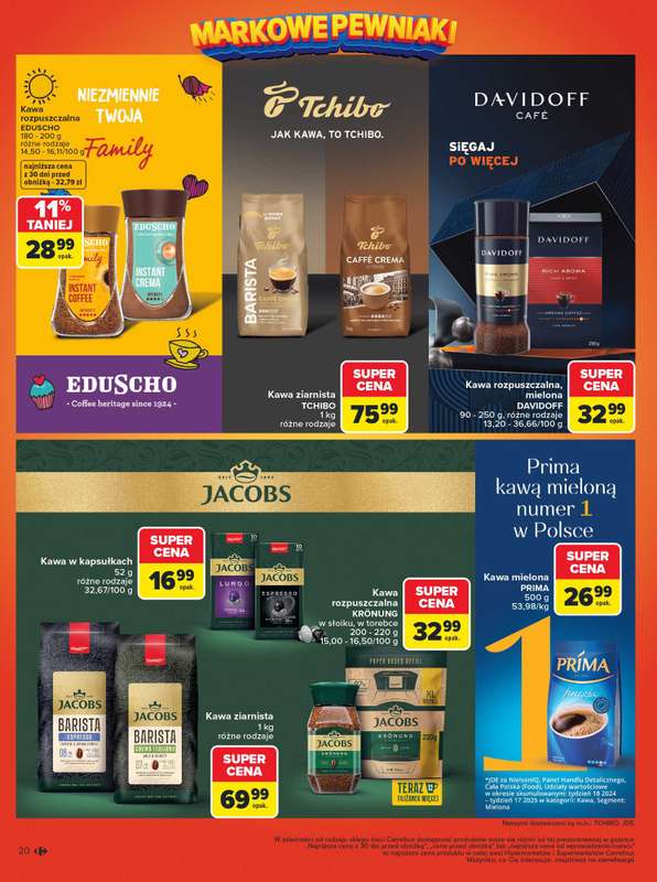 Carrefour - gazetka promocyjna Gazetka Carrefour Łap markowe pewniaki! od poniedziałku 16.02 do soboty 28.02 - strona 22