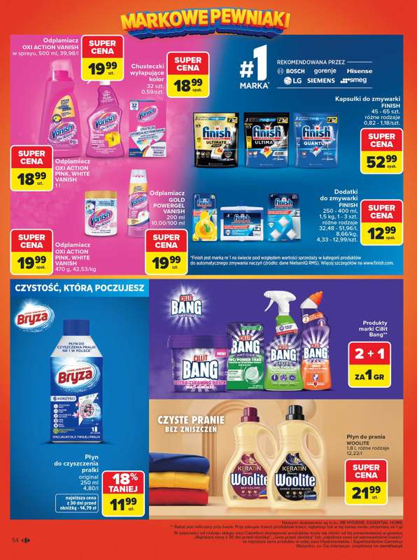 Carrefour - gazetka promocyjna Gazetka Carrefour Łap markowe pewniaki! od poniedziałku 16.02 do soboty 28.02 - strona 56