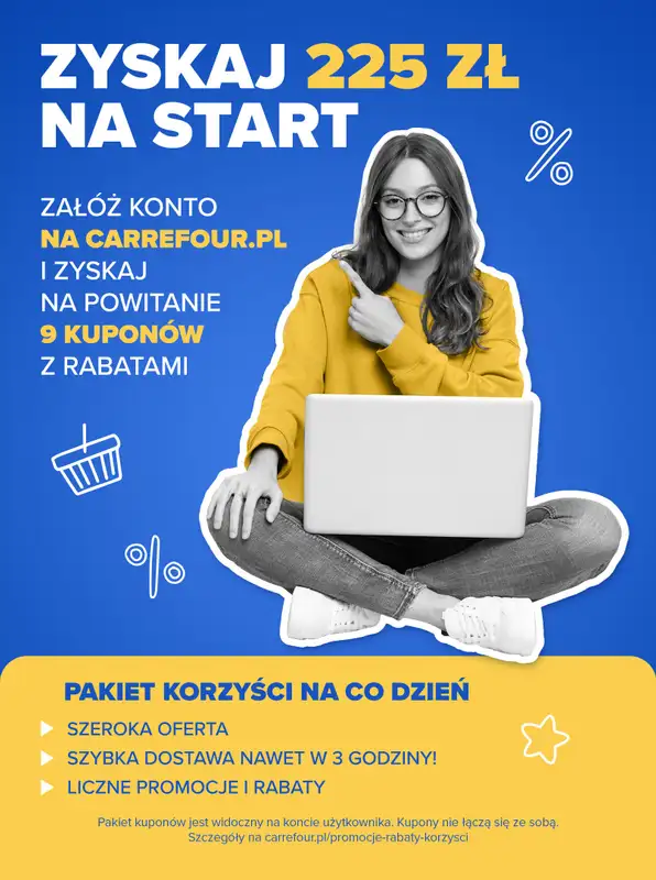 Carrefour - gazetka promocyjna Gazetka Carrefour Łap markowe pewniaki! od poniedziałku 16.02 do soboty 28.02 - strona 63