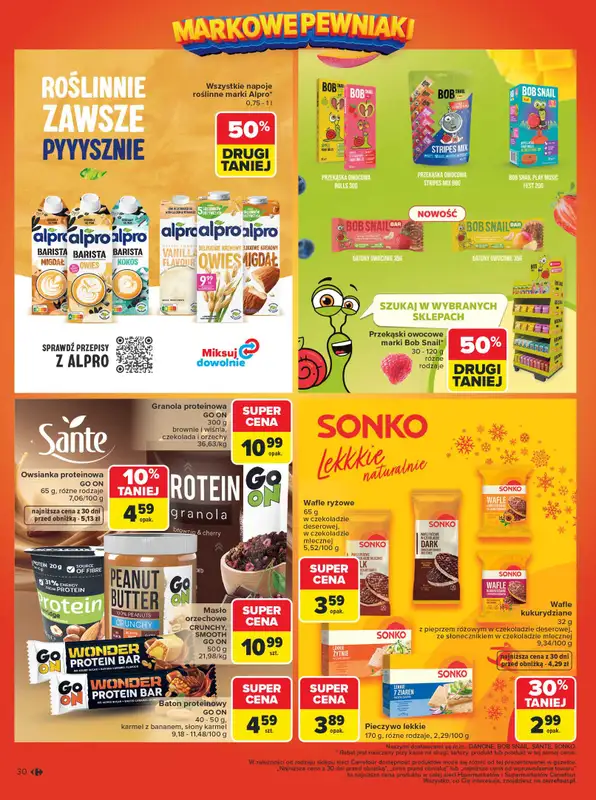 Carrefour - gazetka promocyjna Gazetka Carrefour Łap markowe pewniaki! od poniedziałku 16.02 do soboty 28.02 - strona 32