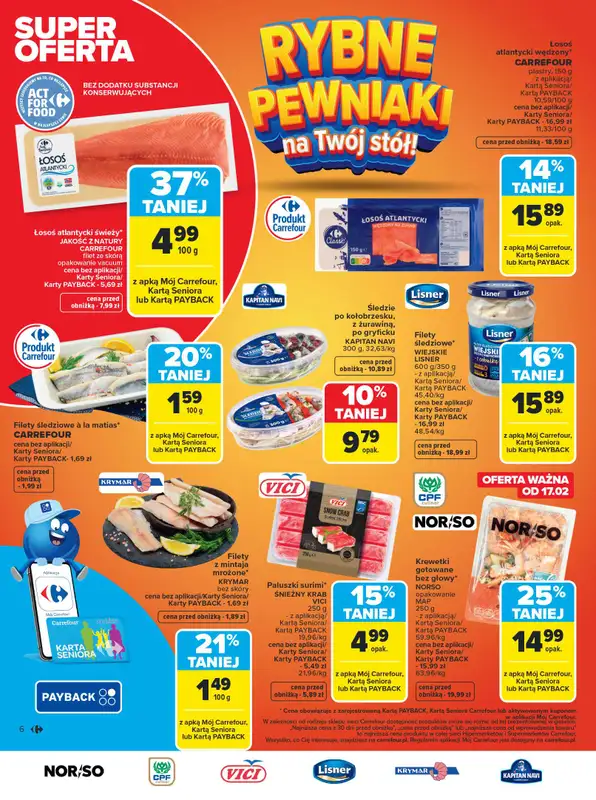 Carrefour - gazetka promocyjna Gazetka Carrefour Łap markowe pewniaki! od poniedziałku 16.02 do soboty 28.02 - strona 8