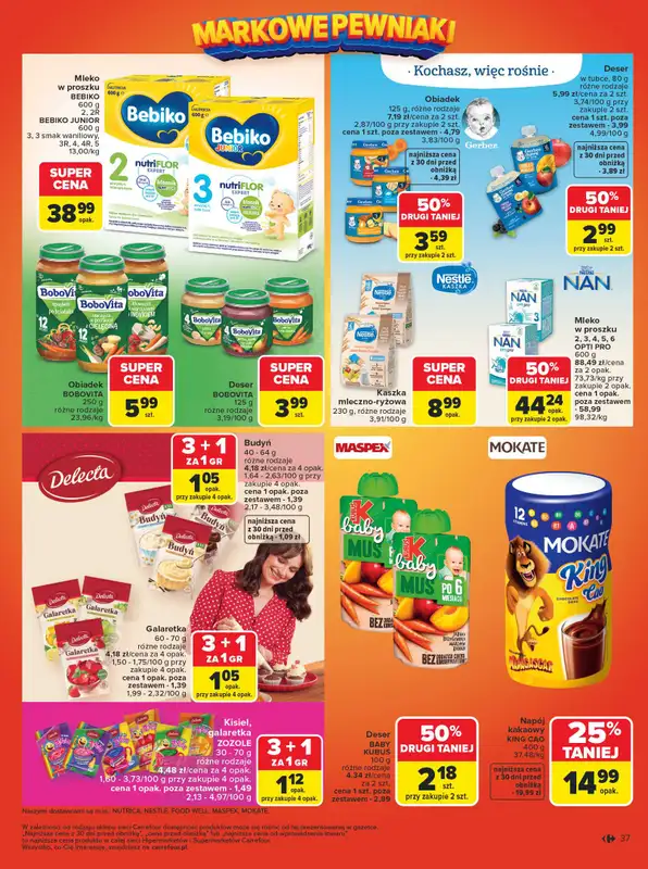 Carrefour - gazetka promocyjna Gazetka Carrefour Łap markowe pewniaki! od poniedziałku 16.02 do soboty 28.02 - strona 39