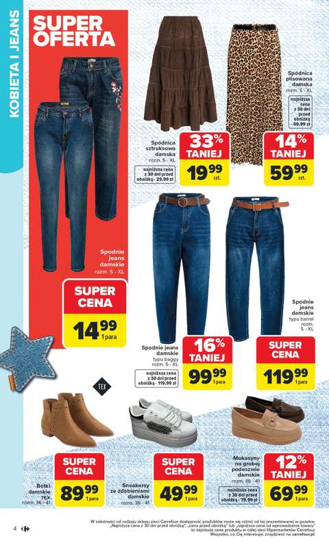 Carrefour - gazetka promocyjna Gazetka Stylowe okazje od poniedziałku! od poniedziałku 16.02 do soboty 28.02 - strona 4