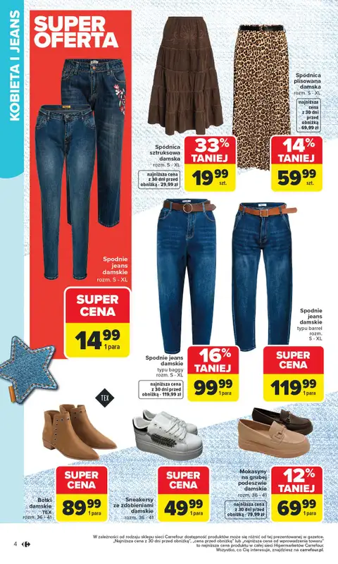 Carrefour - gazetka promocyjna Gazetka Stylowe okazje od poniedziałku! od poniedziałku 16.02 do soboty 28.02 - strona 4