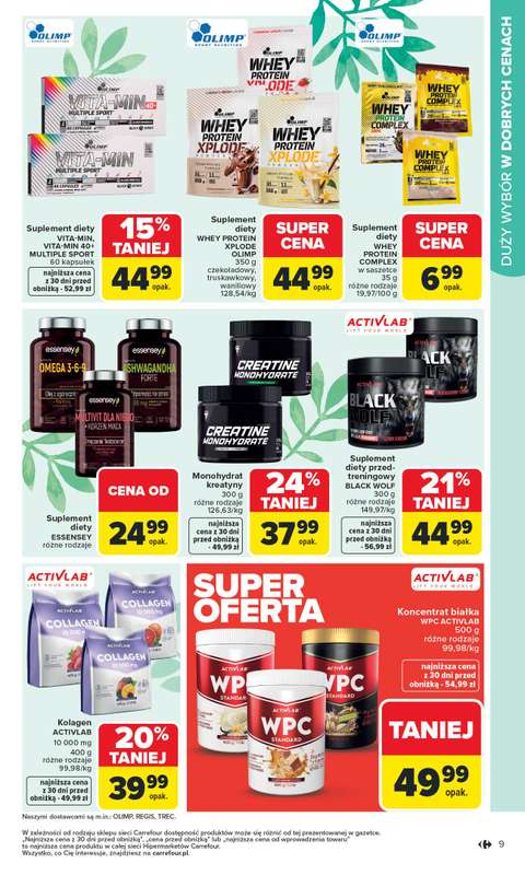 Carrefour - gazetka promocyjna Gazetka Łap super okazje od poniedziałku! od poniedziałku 16.02 do soboty 28.02 - strona 9