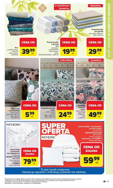 Carrefour - gazetka promocyjna Gazetka Łap super okazje od poniedziałku! od poniedziałku 16.02 do soboty 28.02 - strona 21
